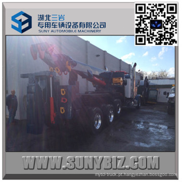 Corpo resistente do caminhão da recuperação do rotador de deslizamento de 50 toneladas